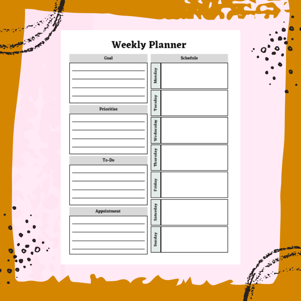 Vision Board Planner